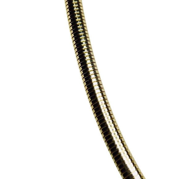 Crown Trifari Gold Tone & Cream Lucite Necklace With Clip On Earrings (5832) - Picture 3 of 9